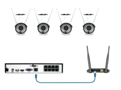 Reolink RLK16-410B4-W 4MP Draadloos Camerasysteem Wit 7 Reolink RLK16-410B4-W 4MP Draadloos Camerasysteem Wit -Elektronische Camera Winkel 10425 reolink rlk16 410b4 w 4mp draadloos camerasysteem wit