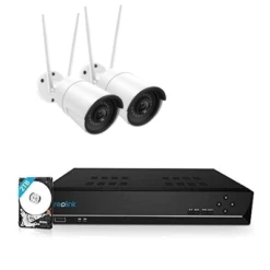 Reolink RLK8-410B2-W 4MP Draadloos Camerasysteem Wit