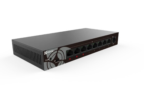 EZVIZ W6 8-poorts PoE Gigabit Switch EZVIZ W6 8-poorts PoE Gigabit Switch -Elektronische Camera Winkel 10545 ezviz w6 8 poorts poe gigabit switch