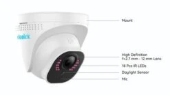 Reolink RLC-522 5MP Buiten Camera PoE -Elektronische Camera Winkel 10960 reolink rlc 522 5mp buiten camera poe