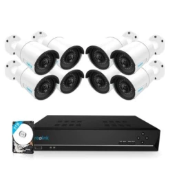 Reolink RLK16-410B8 PoE 5MP Camerasysteem