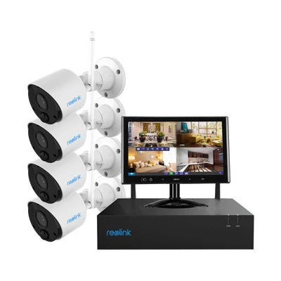 Reolink RLK4-211WB4-S-M Draadloos Camerasysteem Reolink RLK4-211WB4-S-M Draadloos Camerasysteem -Elektronische Camera Winkel 11131 reolink rlk4 211wb4 s m draadloos camerasysteem