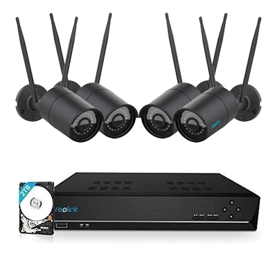 Reolink RLK8-410B4-W 4MP Draadloos Camerasysteem Zwart + Installatieservice Reolink RLK8-410B4-W 4MP Draadloos Camerasysteem Zwart + Installatieservice -Elektronische Camera Winkel 11270 reolink rlk8 410b4 w 4mp draadloos camerasysteem zwart installatieservice