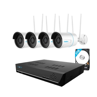 SUPER DEAL Reolink RLK8-510B4-A-W 5MP Draadloos Camerasysteem SUPER DEAL Reolink RLK8-510B4-A-W 5MP Draadloos Camerasysteem -Elektronische Camera Winkel 11804 reolink rlk8 510b4 a w 5mp draadloos camerasysteem