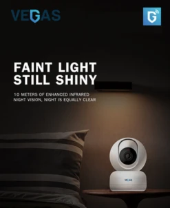 Vegas VGZ-V1 PT Smart Indoor Track + Audio -Elektronische Camera Winkel 12102 vegas vgz v1 pt smart indoor track audio