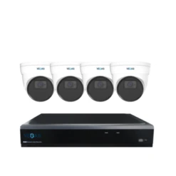 SUPER DEAL Vegas Omnia VGR8-820D4-A PoE 8MP Camerasysteem