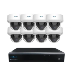 SUPER DEAL Vegas Omnia VGR8-842D8-A PoE 8MP Camerasysteem