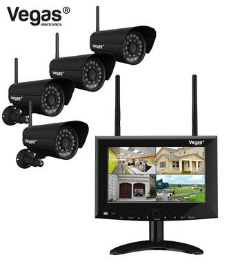Vegas DSC-5010B HD Draadloos cameraset met beeldscherm Vegas DSC-5010B HD Draadloos Cameraset Met Beeldscherm -Elektronische Camera Winkel 6513 vegas dsc 5010b hd draadloos cameraset met beeldscherm