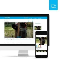 Zmodo ZS-2NL4-B Full HD 1080p SPoE Camerasysteem Zwart -Elektronische Camera Winkel 7442 zmodo zs 2nl4 b full hd 1080p spoe camerasysteem zwart