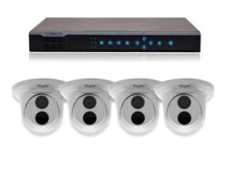 Vegas CS-P4 ProView 4MP PoE Beveiligingscamera Set