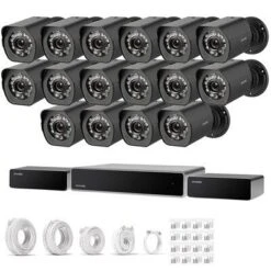 Zmodo BS-1NL6-B SPoE Camerasysteem Zwart 2 Zmodo BS-1NL6-B SPoE Camerasysteem Zwart -Elektronische Camera Winkel 8006 zmodo bs 1nl6 b spoe camerasysteem zwart