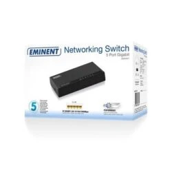 Eminent EM4441 5 Poorts Gigabit Netwerk Switch 2 Eminent EM4441 5 Poorts Gigabit Netwerk Switch -Elektronische Camera Winkel 8220 eminent em4441 5 poorts gigabit netwerk switch