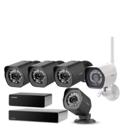 Zmodo ZS-2NL4-B Zwart Wired-Wireless Combi 1TB 1-Pack