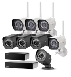 Zmodo ZS-2NL4-B Zwart Wired-Wireless Combi 1TB 4-Pack