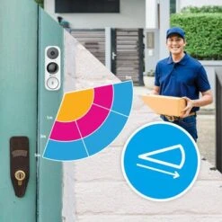 EZVIZ DB1 Slimme Deurbel -Elektronische Camera Winkel 9536 ezviz db1 slimme deurbel