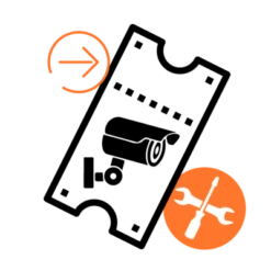 Installatievoucher WiFi/PoE Buitencamera