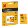 Kodak EMTEC Premium 64 GB Micro SD Kaart + Adapter