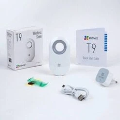 EZVIZ T9 Draadloze Sirene -Elektronische Camera Winkel 9981 ezviz t9 draadloze sirene