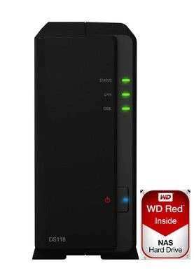 Synology DS118 RED 1TB Synology DS118 RED 1TB -Elektronische Camera Winkel 9988 synology ds118 red 1tb